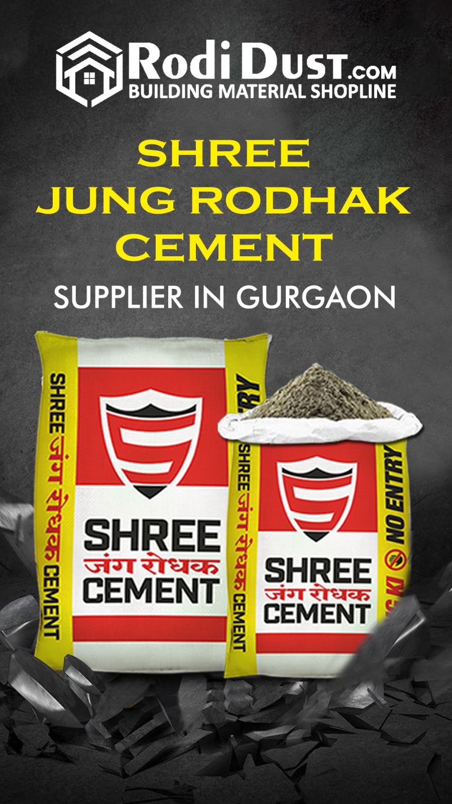 Cement Price in Gurgaon - Rodidust