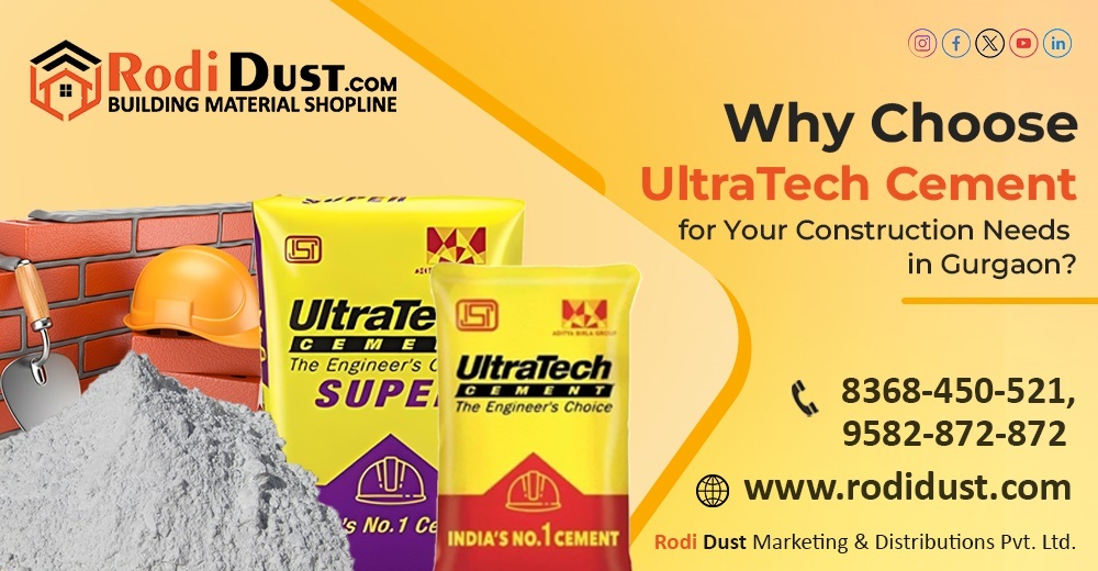 ultratech cement supplier in gurgaon